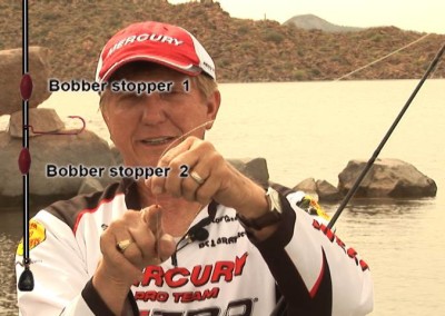 Bartlett Lake bobber fishing tip