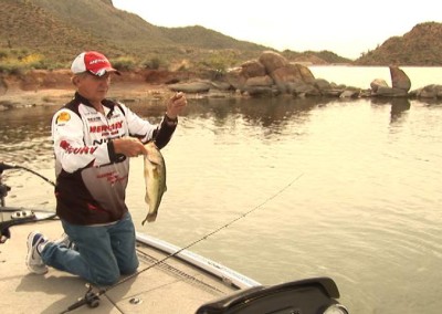 Fishing in arizona Gary Senft Bass Fishing at Bartlett Lake