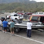 Nice day fishing at Apache Lake with the Phoenix BassMasters AZ